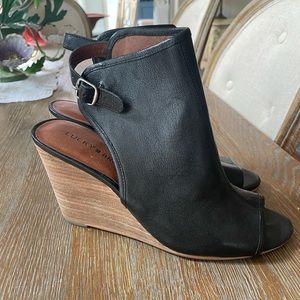 Lucky Brand Leather Wedges